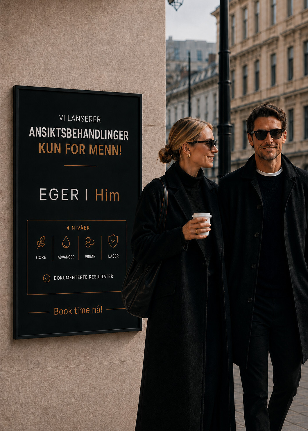 EGER I Him — ansiktsbehandlinger for menn